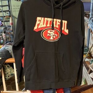 Faithful SF Men's Black Hoodie mch